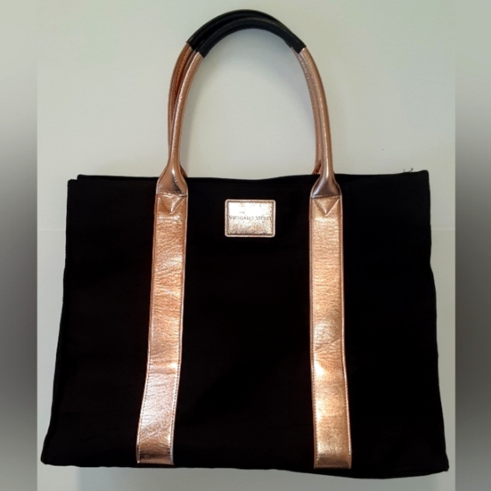 Victoria's Secret Black Tote Bag
